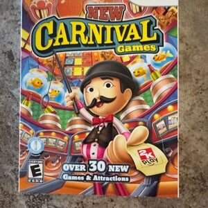 Genuine Nintendo Wii NEW Carnival Games with Manual